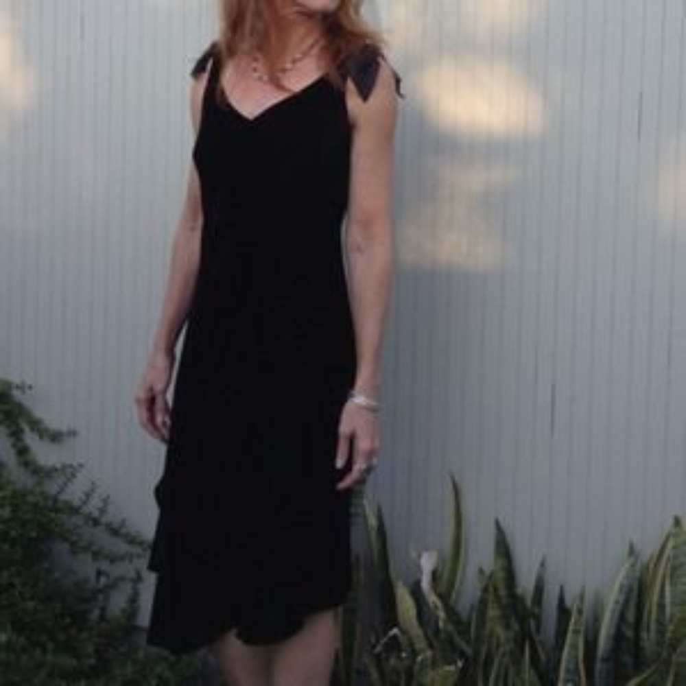 Evan Picone - Bow Shoulder Velvet